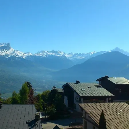 Vue Mont Blanc Et Toute La Chaine