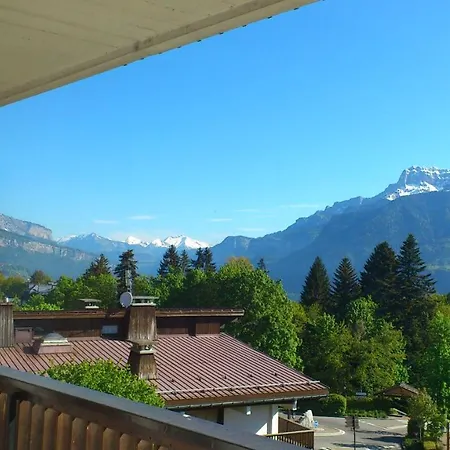 Vue Mont Blanc Et Toute La Chaine Apartmán Combloux