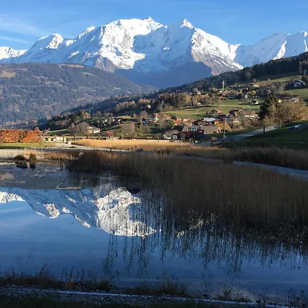 Vue Mont Blanc Et Toute La Chaine Apartmán Combloux