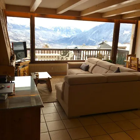 Vue Mont Blanc Et Toute La Chaine * Combloux