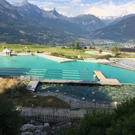 Vue Mont Blanc Et Toute La Chaine شقة *
