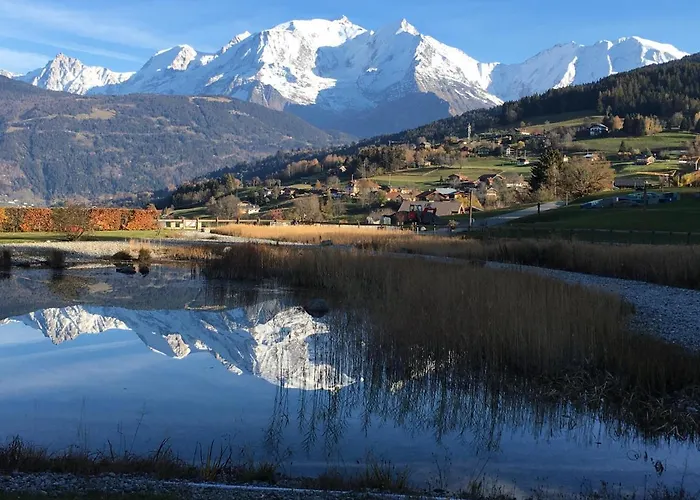 Vue Mont Blanc Et Toute La Chaine شقة كومْبلو